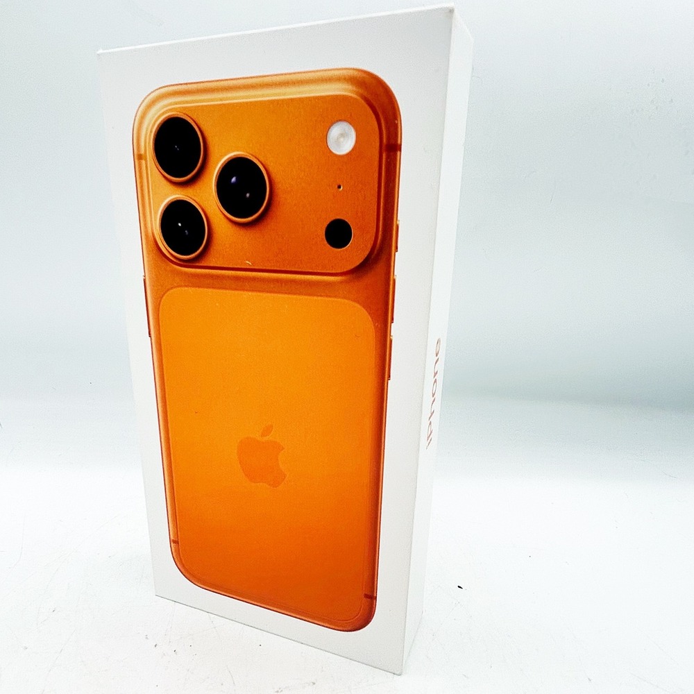 Apple iPhone 17 Pro Box Only‎ Orange Excellent Empty Replacement Box